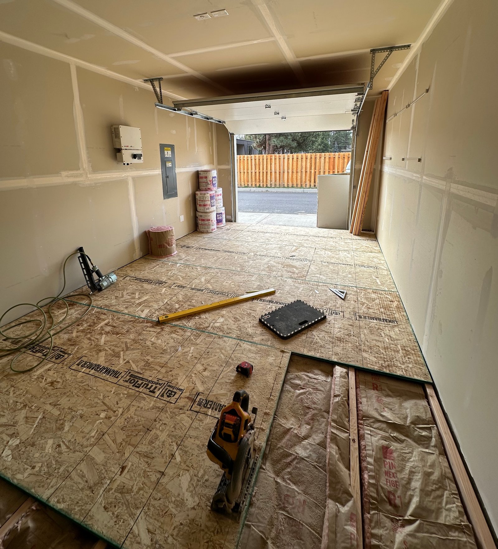 Skilled handyman completing a home improvement project in Bend, OR.
