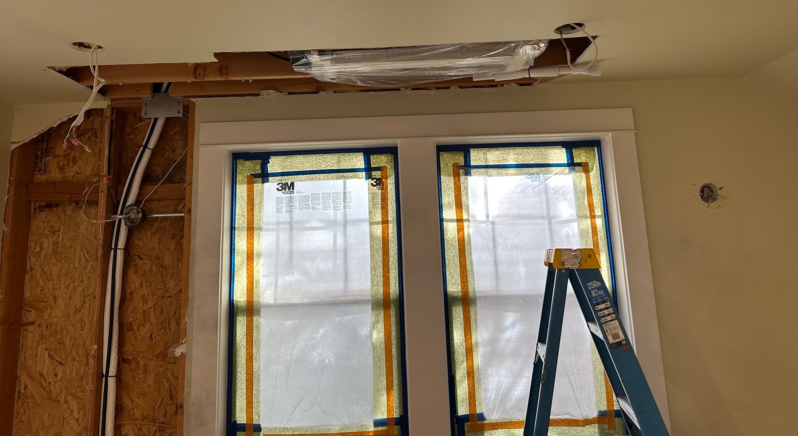 Finished home improvement detail showcasing quality workmanship.